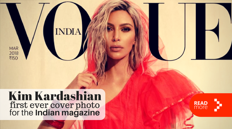 Kim Kardashian Indian Magazine