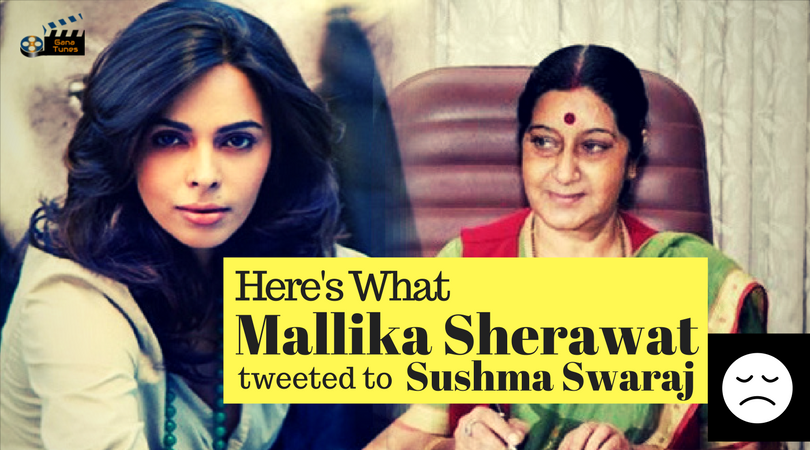 Mallika Sherawat tweeted Sushma Swaraj
