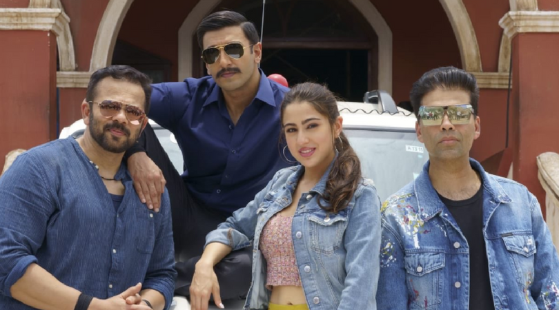 WATCH: Simmba Is All Set To Roar As Magnetic Ranveer And Gorgeous Sara Kick Start The Madness On Sets