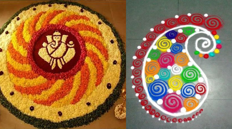 Rangoli designs Diwali 2018